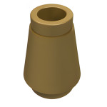 Конус 1x1 - Pearl Gold