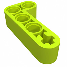 Ліфтарм г-подібний 2x4 - Lime