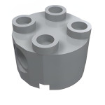 Брік круглий 2x2, з отвором - Light Bluish Gray