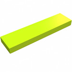 Тайл 1x4, прямокутник - Lime