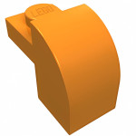 Слоуп закруглений 1x2x1 1/3 - Orange