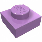 Плейт 1x1 - Medium Lavender