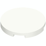 Тайл 3x3, круглий - White