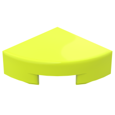 Тайл 1x1, четвертина - Lime