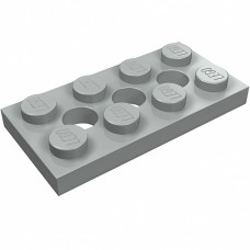 Технік плейт 2x4 - Light Gray