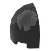 Слоуп закруглений 1x1x1 1/3 - Black