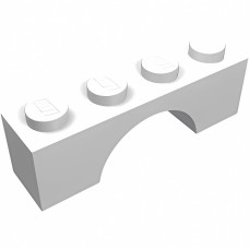 Арка 1x4 зі стадами - White