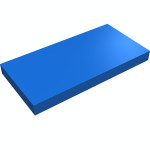 Тайл 2x4, прямокутник - Blue