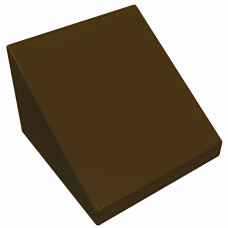 Слоуп 1x1 2/3 - Dark Brown