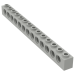 Технік брік 1x14 - Light Gray