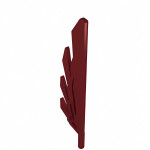 Крило 9L з пір'ям - Dark Red