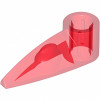 Технік зуб 1x3, від вісь - Trans-Red