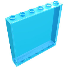 Панель 1x6x5 - Trans-Light Blue