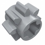 Шестерня на 8 - Light Bluish Gray