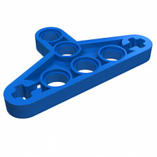 Ліфтарм тонкий - 3x5 трикутник old - Blue
