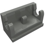 Основа шарніру 1x2 (брік) - Dark Bluish Gray