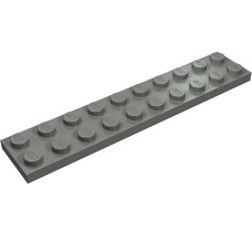 Плейт 2x10 - Dark Bluish Gray