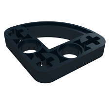 Ліфтарм тонкий - 3x3 чверть кола - Black