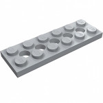 Технік плейт 2x6 - Light Bluish Gray