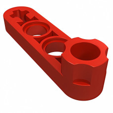 Ліфтарм тонкий - 1x4 модифікований - Red
