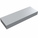 Тайл 1x3, прямокутник - Light Bluish Gray