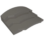 Слоуп ребристий 4x3 - Dark Bluish Gray