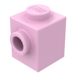 Брік модифік. 1x1, стад збоку - Bright Pink