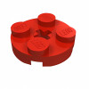 Плейт круглий 2x2 - Red