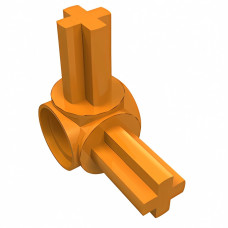 Конектор з двома осями 1L (90) - Orange