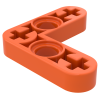 Ліфтарм тонкий - 3x3 г-подібний - Reddish Orange
