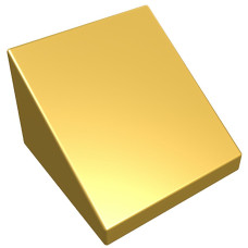 Слоуп 1x1 2/3 - Metallic Gold