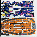 Наліпки з набору LEGO Technic 42140