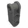 Конектор 3L під 2 піни + вісь - Dark Bluish Gray