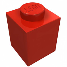 Брік 1x1 - Red