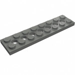 Технік плейт 2x8 - Dark Bluish Gray