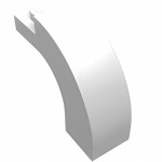 Арка 1x3x2 закруглена - White