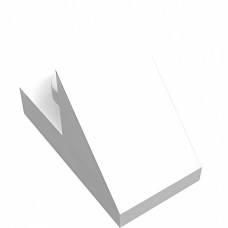 Слоуп 2x1 (виріз 2/3 зверху) - White