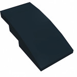 Слоуп закруглений 4x2 - Black