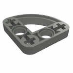 Ліфтарм тонкий - 3x3 чверть кола - Dark Bluish Gray
