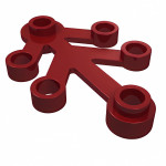 Лист 4x3 зі стадами - Dark Red