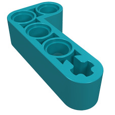 Ліфтарм г-подібний 2x4 - Dark Turquoise
