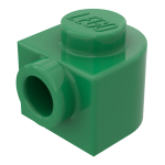 Брік модифік. 1x1, 2/3 - Green