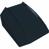 Слоуп закруглений 2x2, з бортиком - Black