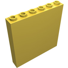Панель 1x6x5 - Yellow