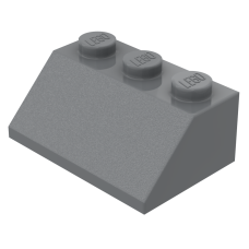 Слоуп 2x3 (45 градусів) - Dark Bluish Gray