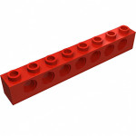 Технік брік 1x8 - Red