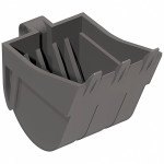 Ковш 4x7 - Dark Bluish Gray