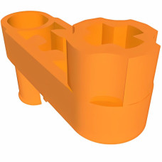 Ліфтарм тонкий - 1x3 модифікований - Orange