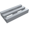 Тайл 1x2, решітка - Light Bluish Gray