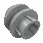 Муфта перемикання 2L на 4 зуба - Light Gray